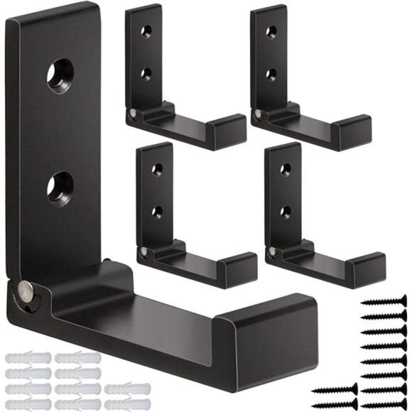 Folding Coat Hooks,5Pcs WallHooks for Hanging Coat TowelHooks Hardware HeavyDuty - Picture 1 of 8